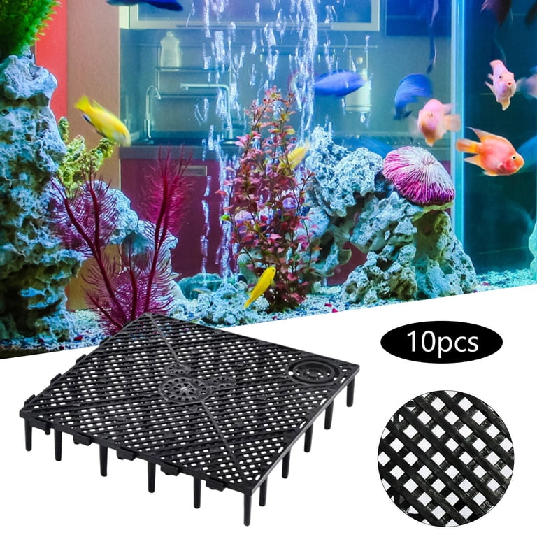 aquarium accessories fish grate XJKLBYQ 12x12 Tank Lid,4pcs Lid Replacement, Aquarium Lid Hood Fish Tank Top Cover Terrarium Lid Plastic Grid Panel Egg Crate Aquarium Glass Cover Board Clip : Home & Kitchen Youve never used an aquarium net like this before Aquarium Decor Ledge - Etsy