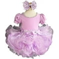 thumbnail image 2 of Jenniferwu G589Lilac Infant Toddler Baby Newborn Little Girl's Pageant Party Birthday Dress (as1, Age, 3_Years), 2 of 5