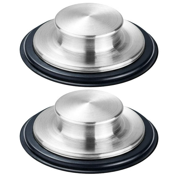 PAMINGONO Kitchen Sink Stoppers Stainless Steel 2Pcs 3.14x3.14x1.18in