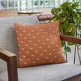 thumbnail image 6 of Plutus Brands Red Plutus Beaded Motif Luxury Throw Pillow 20 in x 26in, Double Sided 20" x 26" Standard, 6 of 9