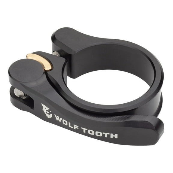 Wolf Tooth QR Quick Release Seatpost Clamp - 28.6mm, Black