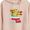 thumbnail image 3 of SpongeBob SquarePants - Squidward I Don't Get Paid Enough - Juniors Cropped Pullover Hoodie, 3 of 6