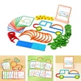 thumbnail image 4 of Bloques de diseño de madera, juguete educativo, imaginación, desarrolla habilidades motoras finas, juego de rompecabezas, rompecabezas de animales de, 4 of 9