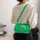 thumbnail image 4 of Bolsa De Hombro Bolsa de mujer bandolera con patrón de cocodrilo PU sólido cruzado verde Ndcxsfigh Para Estrenar, 4 of 4
