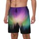 thumbnail image 1 of Fotbe Northern Lights Traje de Baño para Hombre – Shorts de Natación de Secado Rápido con Forro y Bolsillos-Large, 1 of 6