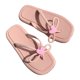 thumbnail image 2 of 2PCS Flip Flop PVC Patrón de corazón Casual Moda Elegante Sandalias de playa para mujeres Niñas Rosa 36-37 (Apto para 35-36 pies), 2 of 8