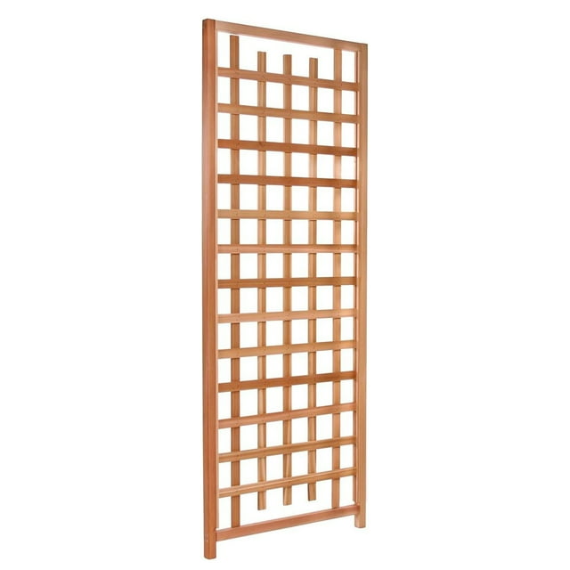 All Things Cedar 84"x33 Pouces Treillis Simple d'Extérieur Fait à la Main pour Plantes Grimpantes