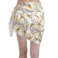 thumbnail image 2 of Disketp Different Butterflys Women Swimsuit Cover Up Short Chiffon Summer Beach Sarong Bikini Wrap Skirt Bathing Suit, 2 of 7