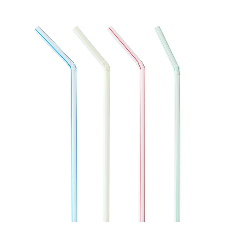 Great Value Plastic Disposable Flexible Straws, 600 Count photo 5