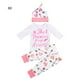 thumbnail image 1 of Sonducket Abrigo de bebé, conjunto infantil, mono, pantalones, conjunto de mameluco, mano de obra fina, aspecto bonito, flexible al tacto, conjuntos de ropa Rosado 80cm, 1 of 6