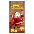 thumbnail image 2 of Uuiauoio Santa Claus Door Cover Christmas Front Door Decorations Xmas Xmas Door Hanging Banner Santa Claus Background for Front Door Home Holiday Winter Christmas Decor, 2 of 6