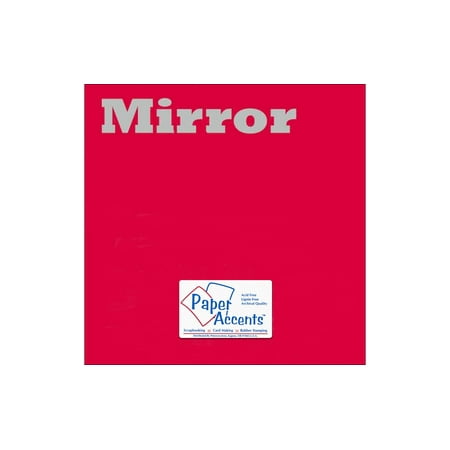 UPC: 0740512779000 | Cdstk Mirror 12×12 13pt Red 5pc