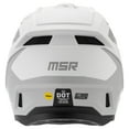 thumbnail image 4 of MSR™ Mav Inertia Dirt Bike Motocross Helmet w/MIPS Medium Matte White/Grey, 4 of 14