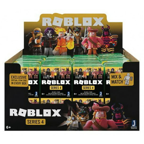 Roblox Celebrity Collection Series 4 Mystery Box Green Cube 24 Packs Walmart Com Walmart Com - roblox mystery figures serie 4