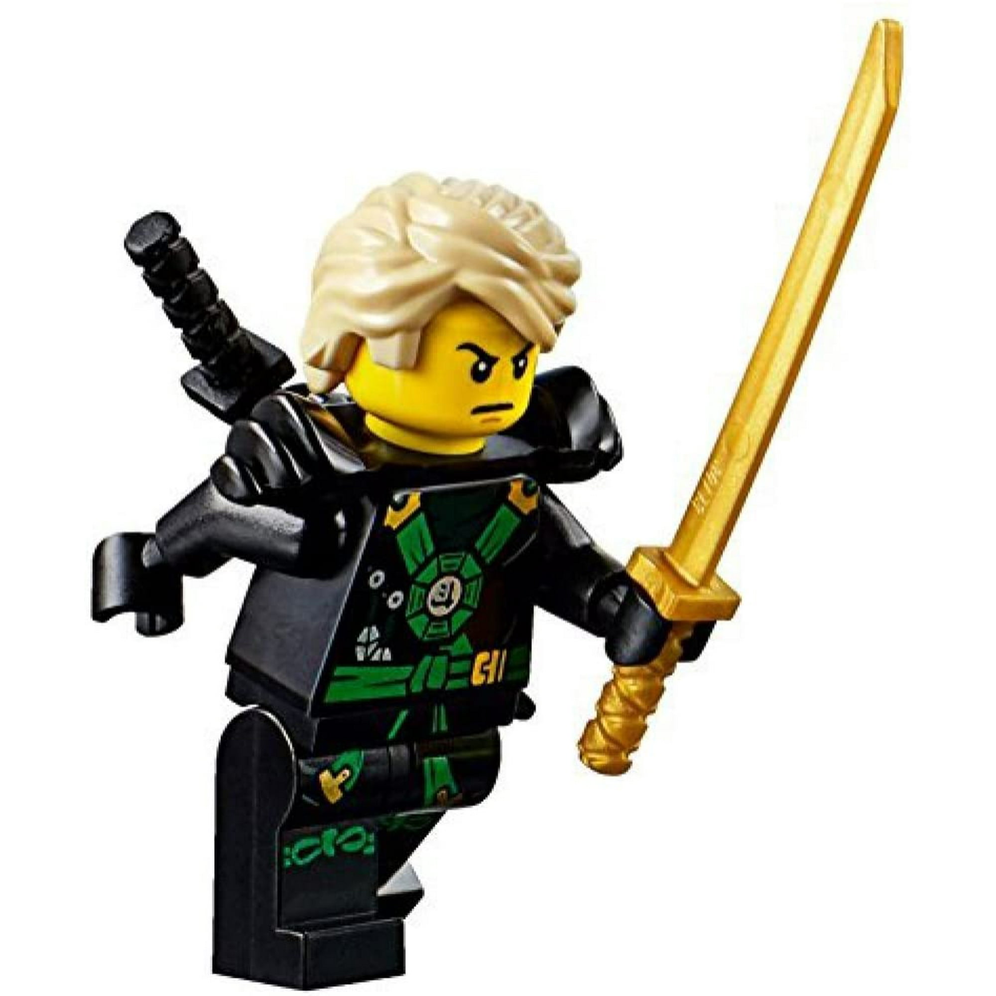 LEGO Ninjago Deepstone Minifigure Lloyd Airjitzu with Armor and Swords 70751 Walmart