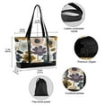 thumbnail image 2 of FORMRS Canvas Laptop Tote Bag for Women with 15.6" Computer Compartments Shoulder Handbag, Colorful Floral, 2 of 7