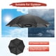 thumbnail image 2 of Sombrero Paraguas de Banda de 26" [2 Pcs] - Sombrero de Sol Plegable Manos Libres para Pesca, Jardinería, Senderismo y Camping [Negro], 2 of 7