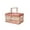 Pink, variant on CTEEGC Collapsible Shopping Basket,Reusable Plastic Grocery Shopping Baskets, Small Foldable Storage Crates with Handles,Portable Picnic Basket,Collapsible Plastic Folding Box for Kitchen,Bathroom