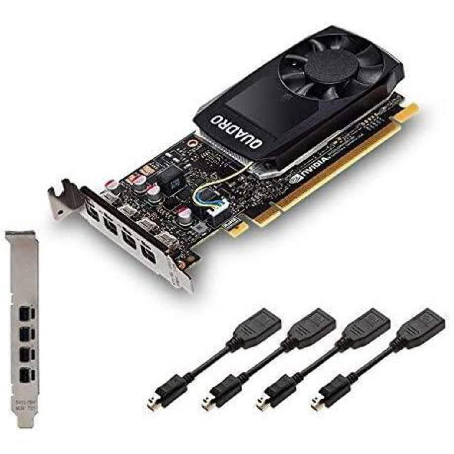Restored PNY NVIDIA Quadro P1000 Professional Graphics Board (VCQP1000-PB) (Refurbished)
