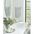 thumbnail image 3 of Amerock Highland Ridge Polished Nickel 9 inch (229mm) Towel Bar, 3 of 7