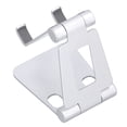 thumbnail image 5 of VOBOR Soporte para teléfono Diseño ergonómico Gel de sílice Respetuoso con el Medio Ambiente Soporte Estable Soporte para teléfono de Escritorio Soporte para teléfono de Aluminio(S4 Plata), 5 of 5