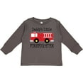 thumbnail image 3 of Inktastic Daddy's Little Firefighter Boys or Girls Long Sleeve Toddler T-Shirt, 3 of 5