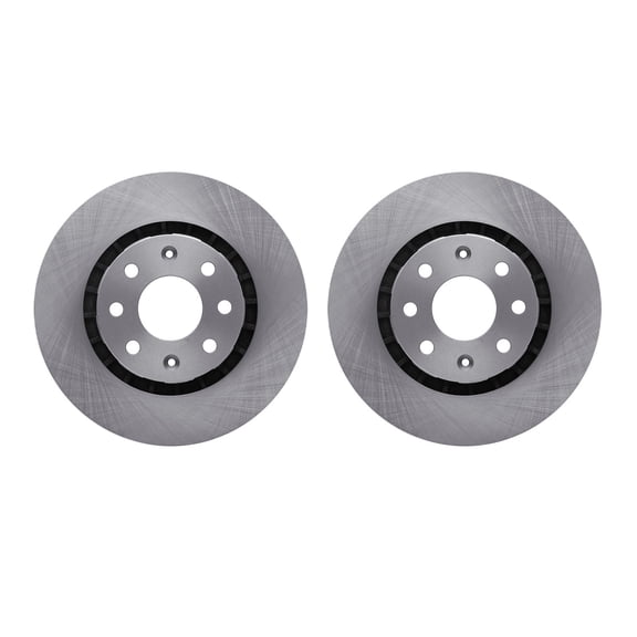 Dynamic Friction Company Front Brake Rotors 6002-47003