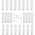 thumbnail image 1 of 24 Pcs Magnetic Strip For Window Fly Screens, Self-adhesive Magnets Set Fixing For Mesh Curtains, Door Curtains, Insect Net, 1 of 5