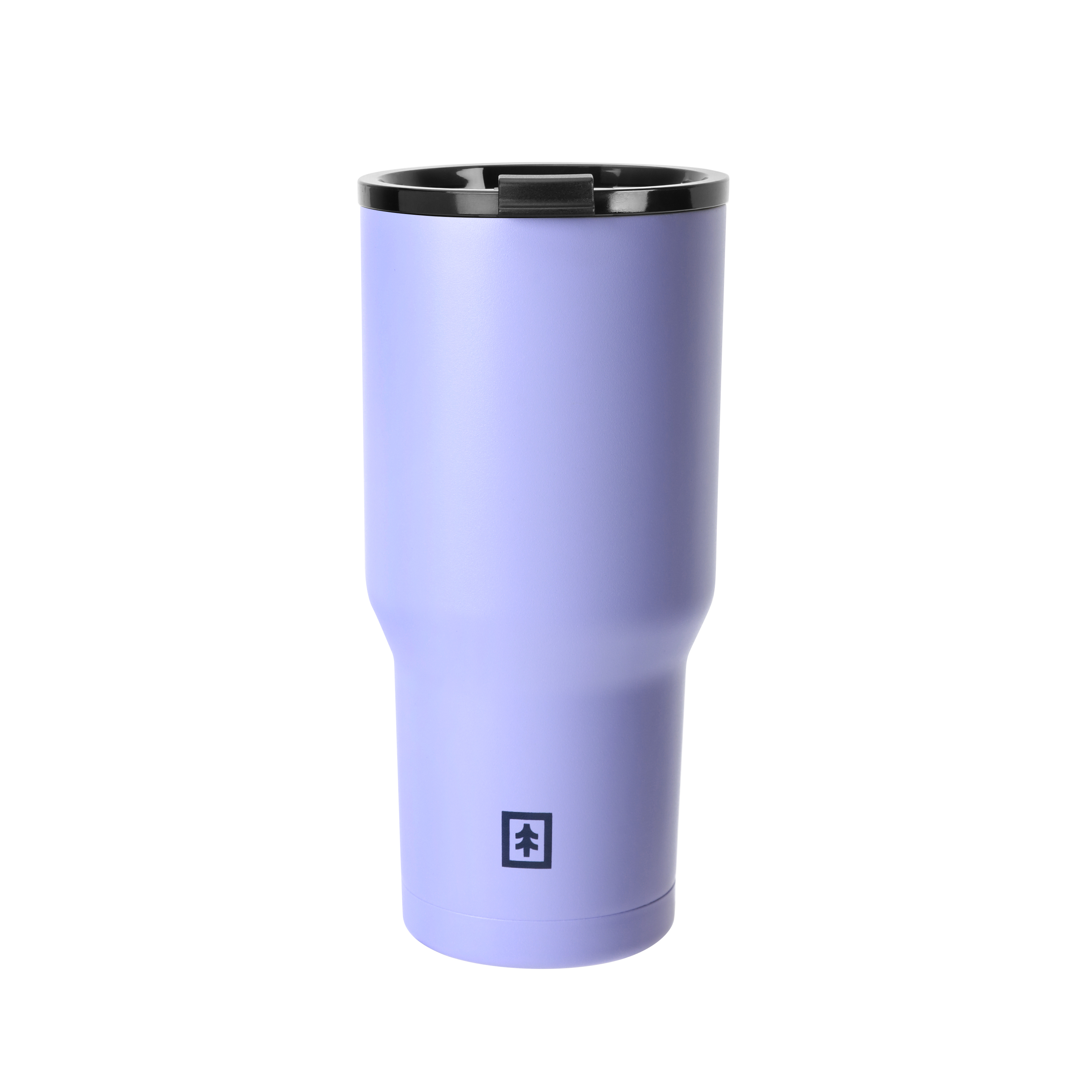 Swiss Tech Becher Myrtle Purple 30oz Water Bottle, Triple-Wall Copper Lined, Leak Proof