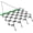 Green, variant on 5 Feet by 4 Feet Heavy Duty Chain Drag Harrow with Three Eight in Steel Tines for ATV UTV Lawn Tractor Attachments Leveling Grading Soil Preparation Garden Field Yard Driveway Maintenance Black