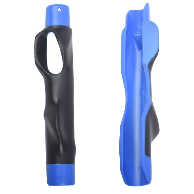 Golf Grip Trainer - Correct Hand Position & Swing Practice Aid for Beginners - Universal Golf Club Grip Corrector Blue