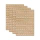 thumbnail image 1 of 4 Hojas de Calcomanías de Letras 0.12" Calcomanías de Letras Mini 3D Aleación Autoadhesivas (Oro Rosa, Minúsculas), 1 of 7
