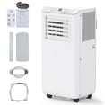 thumbnail image 1 of Takywep Aire acondicionado portátil 10000 BTU, unidad de aire acondicionado portátil con control remoto, refrigeración de bajo consumo para espacios de 450 pies cuadrados, aire acondicionado portátil, 1 of 5