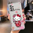 thumbnail image 1 of Funda de teléfono de Hello Kitty Cat para Samsung Galaxy A32, A13, A11, A72, A73, A52, A51, A21s, A41, A31, A71, A22, A12, A23, A33, A53, funda de TPU suave Fivean LED, 1 of 2
