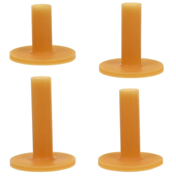 4Pcs Cowhells Golfs Tees Golfs Ball Holder Golfs Mat Tees Wear-resist Golfs Tees