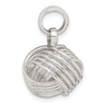 thumbnail image 5 of Sterling Silver Love Knot Large Pendant, 5 of 5