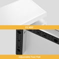 thumbnail image 6 of DWVO LED TV Stand for 55/60/65 inch, Entertainment Center TV Media Console with Power Outlets, White, 6 of 8