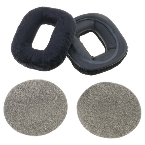 Zeiwohndc 1Pair Soft Leather Ear Pads Earmuffs Earpad for Astro A40 A40TR A50 GEN 1/2