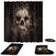 thumbnail image 2 of Halloween Shower Curtain Set Shower Curtain Proof Shower Curtain Bathroom Dry And Wet Separation Shading Warm Shower Curtain Set, 2 of 7