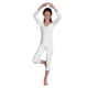 thumbnail image 1 of Disfraz de leotardo RG para niña, terciopelo blanco, talla XS, 1 of 1
