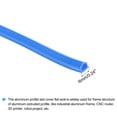 thumbnail image 3 of Aluminio Perfil Ranura Cubierta Plano Sello Azul 6M 6mm 2020 Serie para 3D Impresora Accesorios Paquete de 1, 3 of 5