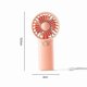 thumbnail image 1 of Dry battery small fan small fresh student dormitory portable outdoor portable lanyard mini handheld small fan pink, 1 of 4