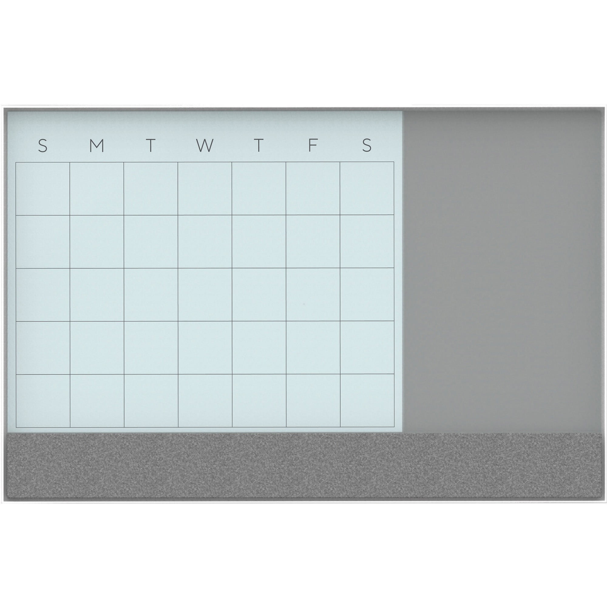 3N1 Glass Dry Erase Calendar