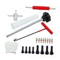 thumbnail image 2 of JISADER Quick Change Tire Valve Tool Kit Repair for Motorcycle Truck Lawn Mower 23pcs, 2 of 9