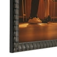 thumbnail image 3 of ArtToFrames 22x28 inch Black Cascade Picture Frame, Multi 22" x 28" Wood Poster Frame (WOM-5192), 3 of 7