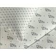 thumbnail image 4 of Ambesonne Diamonds Quilted Bedspread Set 3 Pcs, Polka Dots Crystals, Queen Size, Ivory Black, 4 of 5