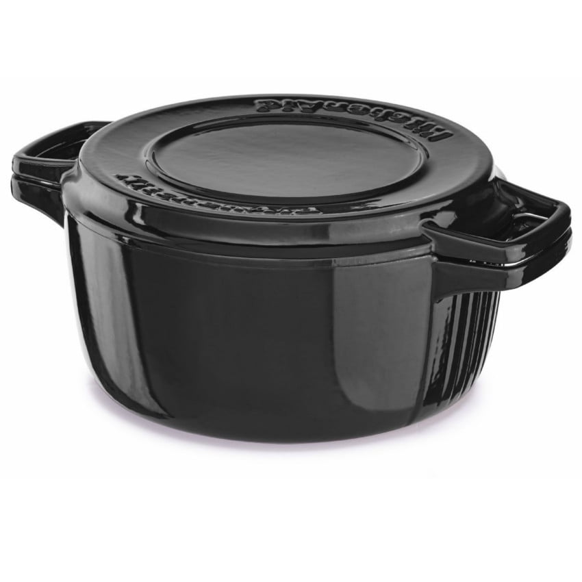 KitchenAid KCPI60CROB Professional Onyx Black Cast Iron 6Quart