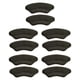 thumbnail image 2 of 5 pares de almohadillas para el talón, insertos transpirables Unisex, protectores antideslizantes para el talón para sueltos, almohadillas , negro Macarena Protectores de talón de zapatos, 2 of 8