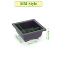 thumbnail image 1 of Imitation Purple Sand Plant Pot Succulent Flower Retro Pot Balcony Square/rectangular/hexagon Pot Tray Bonsai Bowl Garden Decor, 1 of 1