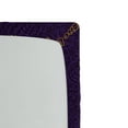 thumbnail image 2 of Ambesonne Mandala Fitted Sheet, Ornate Swirl Motif, Full Size, Purple Yellow, 2 of 2